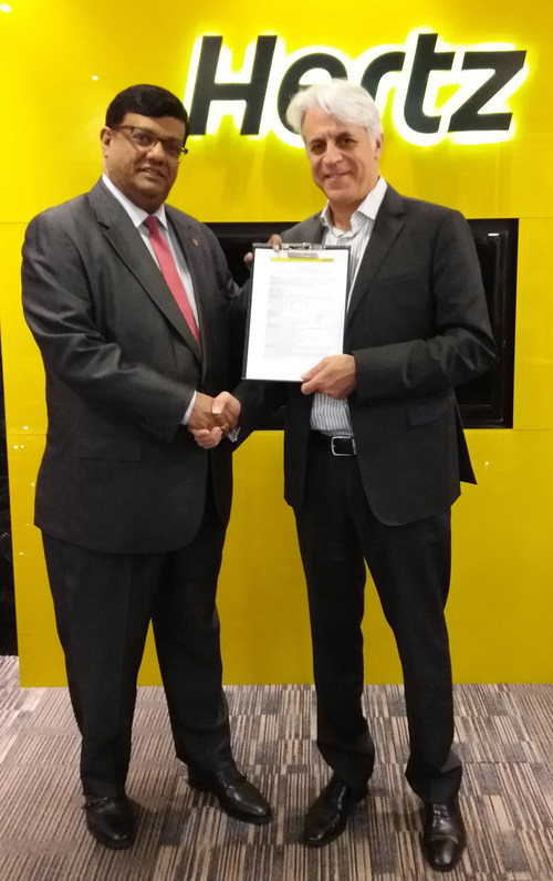 Hertz, Dollar and Thrifty launch in Sri Lanka
– Hertz enters franchise agreement with local expert Andrew The Car Rental Company (Pvt) Ltd to operate Hertz, Dollar and Thrifty in Sri Lanka
– The car rental brands continue their expansion in Asia, offering customers a broad vehicle choice