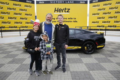 Hertz Awards Custom 2020 Hertz-Hendrick Motorsports Camaro
Hertz and Hendricks Motorsports Create a Special Experience for Five Finalists and One Big Winner of the Hertz Ultimate Ride Sweepstakes
